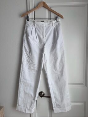 NWT J Crew Wide Leg Pleated Pants Size 0